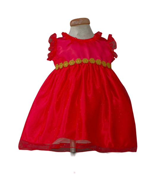 Ruby Sparkle Festive Dress