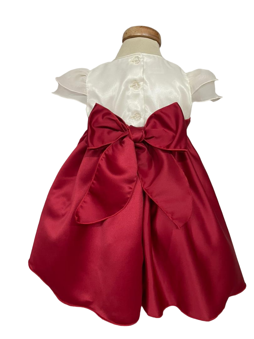 Crimson Elegance Dress