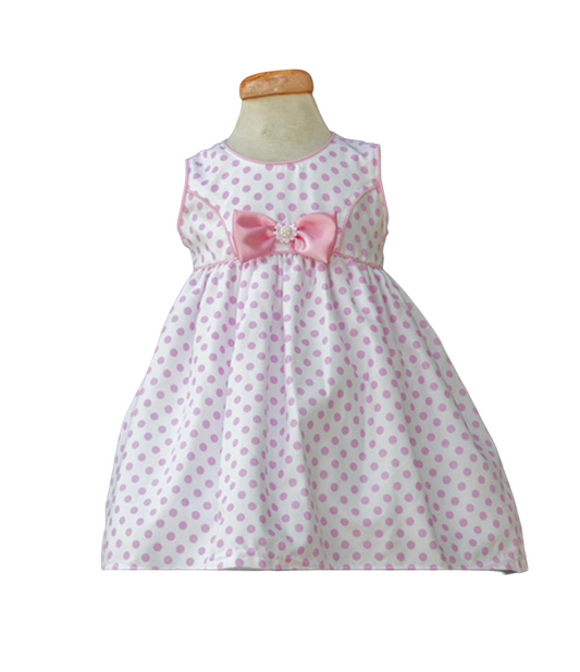 Lilac Polka Princess Dress