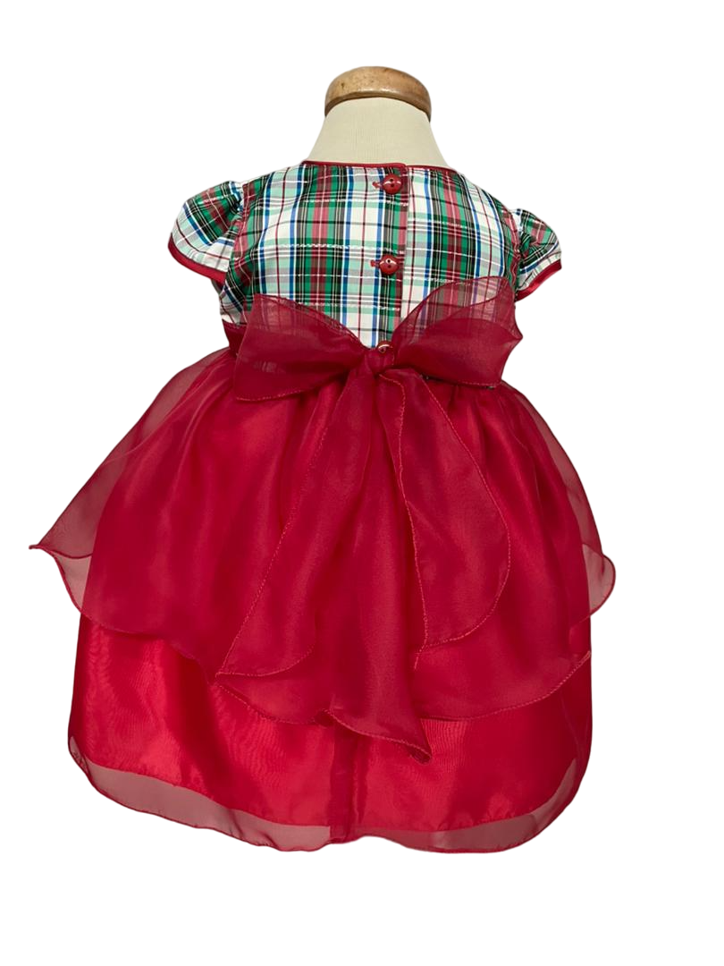 Holiday Tartan Twirl Dress