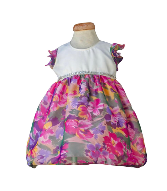 Blossoming Petals Party Dress